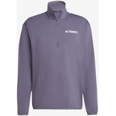 adidas Terrex Multi Fleecejacke violett - L male adidas Terrex Multi Fleecejacke violett - L male