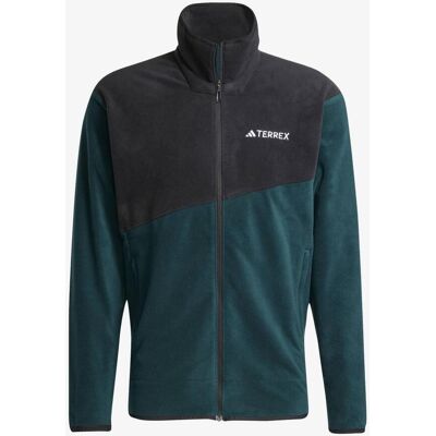 adidas Terrex Multi Fleecejacke grün türkis schwarz - XL male adidas Terrex Multi Fleecejacke grün türkis schwarz - XL male