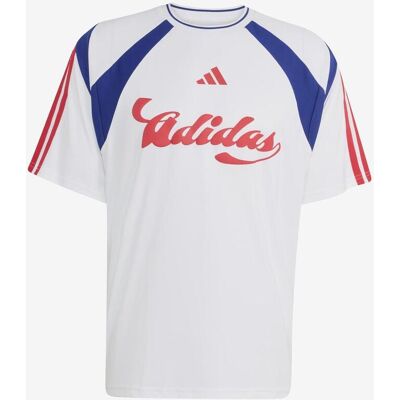 adidas House of Tiro T-Shirt weiß rein rot blau - L male adidas House of Tiro T-Shirt weiß rein rot blau - L male