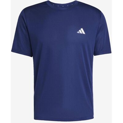 adidas Workout Essentials Base 3 Streifen T-Shirt dunkelblau weiß - S male adidas Workout Essentials Base 3 Streifen T-Shirt dunkelblau weiß - S male
