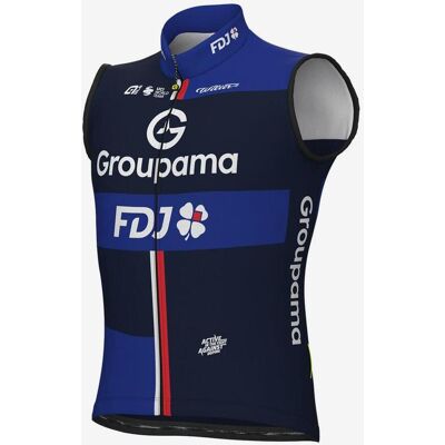 Alé Groupama-FDJ 2025 Prime Weste blau - L male Alé Groupama-FDJ 2025 Prime Weste blau - L male