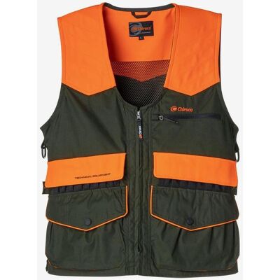 Chiruca Osiris Hi Vis Weste orange/grün - M male Chiruca Osiris Hi Vis Weste orange/grün - M male