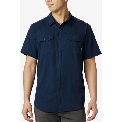 Columbia Utilizer II Solid Hemd Kurzarm marineblau - XL male Columbia Utilizer II Solid Hemd Kurzarm marineblau - XL male
