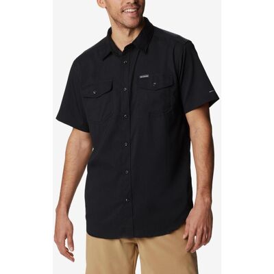 Columbia Utilizer II Solid Kurzarmhemd tiefschwarz - S male Columbia Utilizer II Solid Kurzarmhemd tiefschwarz - S male