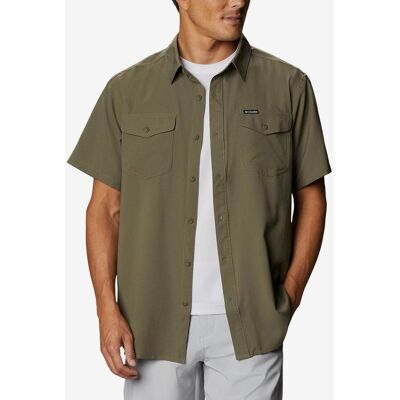Columbia Utilizer II Solid Kurzarmhemd grün-braun - S male Columbia Utilizer II Solid Kurzarmhemd grün-braun - S male