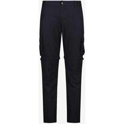 CMP Zip-Off Stretch Cargo Outdoorhose schwarz/anthrazit - M male CMP Zip-Off Stretch Cargo Outdoorhose schwarz/anthrazit - M male