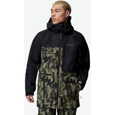 Columbia Coreshot Printed Kapuzenjacke grün militär schwarz - L male Columbia Coreshot Printed Kapuzenjacke grün militär schwarz - L male
