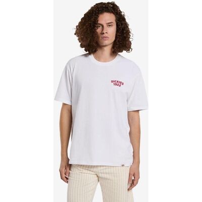 Dickies Mechanic T-Shirt weiß/rot - M male Dickies Mechanic T-Shirt weiß/rot - M male