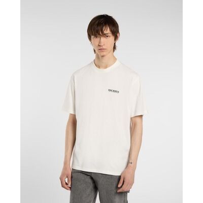 Dickies Burns SS T-Shirt weiß dunkelgrün - S male Dickies Burns SS T-Shirt weiß dunkelgrün - S male