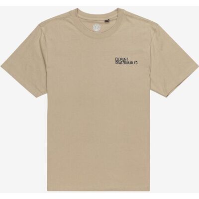 Element Day And Night T-Shirt beige - S male Element Day And Night T-Shirt beige - S male