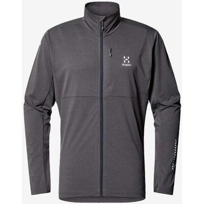 Haglöfs L.I.M Strive Mid Fleecejacke dunkelgrau - S male Haglöfs L.I.M Strive Mid Fleecejacke dunkelgrau - S male