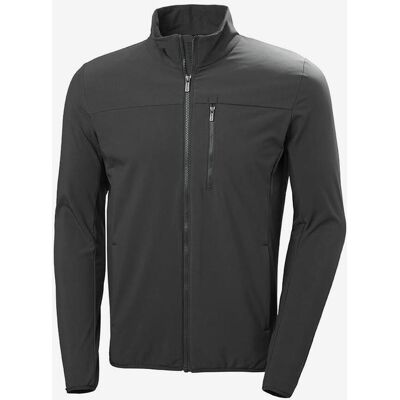 Helly Hansen Crew Softshell Jacke dunkelgrau - XXL male Helly Hansen Crew Softshell Jacke dunkelgrau - XXL male