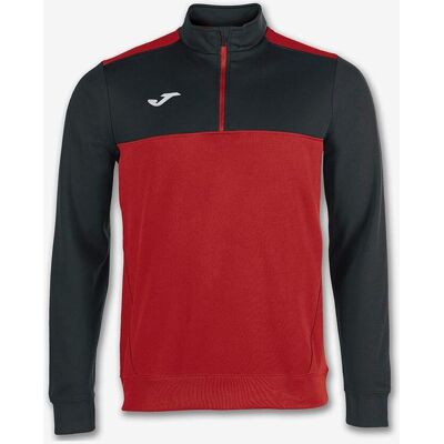 Joma Winner Half Zip Sweatshirt Rot/Schwarz - XS male Joma Winner Half Zip Sweatshirt Rot/Schwarz - XS male
