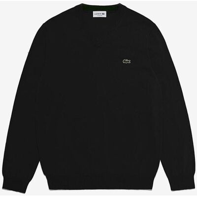 Sweatshirt Lacoste Sportswear V schwarz - S male Sweatshirt Lacoste Sportswear V schwarz - S male