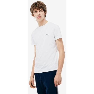 Lacoste Pima T-Shirt reinweiß - S male Lacoste Pima T-Shirt reinweiß - S male