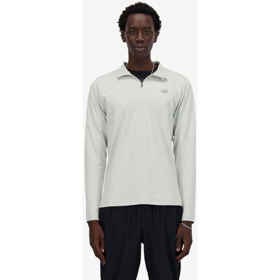 New Balance Space Dye Half Zip Sweatshirt weiß - L male New Balance Space Dye Half Zip Sweatshirt weiß - L male