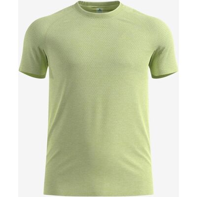 Odlo Essentials Ceramiwarm Half Zip Langarmshirt grün - M male Odlo Essentials Ceramiwarm Half Zip Langarmshirt grün - M male