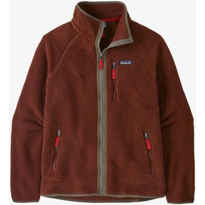 Patagonia Retro Pile Full Zip Fleecejacke braun grau - XS male Patagonia Retro Pile Full Zip Fleecejacke braun grau - XS male