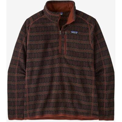 Patagonia Better Sweater 1/4 Zip Jacke braun schwarz - L male Patagonia Better Sweater 1/4 Zip Jacke braun schwarz - L male