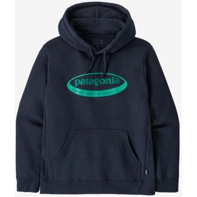 Patagonia 95 Oval Logo Uprisa Hoodie blau dunkel - XL male Patagonia 95 Oval Logo Uprisa Hoodie blau dunkel - XL male