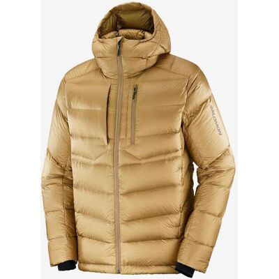 Salomon Elixir Ultra Down Kapuzenjacke goldgelb - M male Salomon Elixir Ultra Down Kapuzenjacke goldgelb - M male