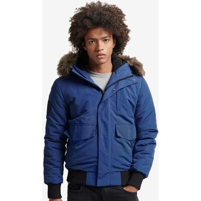 Superdry Everest Bomberjacke blau - XXL male Superdry Everest Bomberjacke blau - XXL male