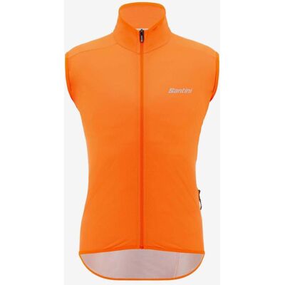 Santini Guard Nimbus Regenweste neonorange - Slim Fit - S male Santini Guard Nimbus Regenweste neonorange - Slim Fit - S male