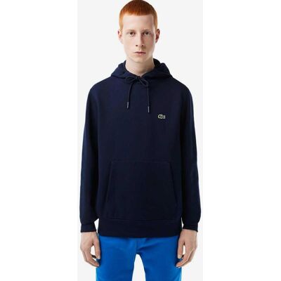 Lacoste Cotton Eco Hoodie marineblau - S male Lacoste Cotton Eco Hoodie marineblau - S male