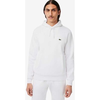 Lacoste Cotton Eco Hoodie weiß - XL male Lacoste Cotton Eco Hoodie weiß - XL male