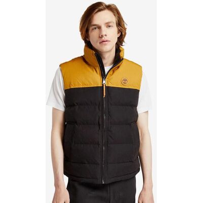 Timberland Welch Mountain Puffer Weste schwarz/gelb - S male Timberland Welch Mountain Puffer Weste schwarz/gelb - S male