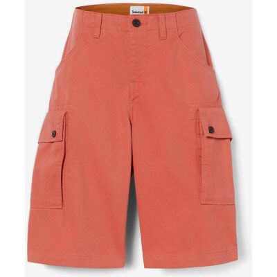 Timberland Brookline Twill Cargo Shorts rosa-rot - 34 male Timberland Brookline Twill Cargo Shorts rosa-rot - 34 male