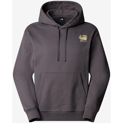 The North Face Connect Relaxed Hoodie grau violett - S male The North Face Connect Relaxed Hoodie grau violett - S male