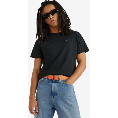 Tommy Hilfiger Tommy Jeans Original Flag T-Shirt schwarz - M male Tommy Hilfiger Tommy Jeans Original Flag T-Shirt schwarz - M male
