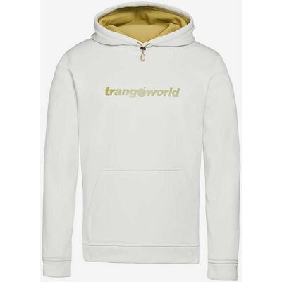 Trangoworld Login Sweatshirt weiß/Logo pistaziengelb - XXL male Trangoworld Login Sweatshirt weiß/Logo pistaziengelb - XXL male