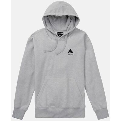 Burton Mountain Pullover Hoodie hellgrau - XL unisex Burton Mountain Pullover Hoodie hellgrau - XL unisex