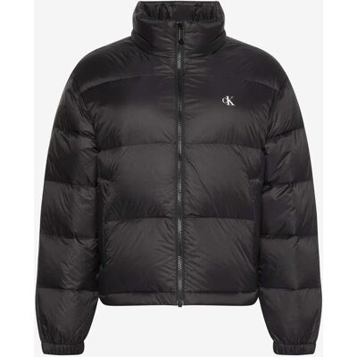 Calvin Klein Essential Midweight Puffer Damen Kapuzenjacke schwarz - M female Calvin Klein Essential Midweight Puffer Damen Kapuzenjacke schwarz - M female