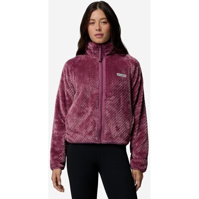 Columbia Fire Side Reignited Sherpa Full Zip Damen Fleecejacke burdeos - M female Columbia Fire Side Reignited Sherpa Full Zip Damen Fleecejacke burdeos - M female