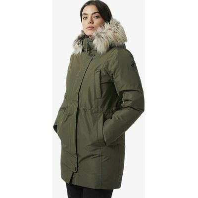 Helly Hansen Senja Parka Damen Kapuzenjacke khaki - L female Helly Hansen Senja Parka Damen Kapuzenjacke khaki - L female