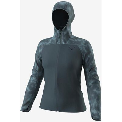 Dynafit Trail Reflective Kapuzenjacke Damen grau dunkel - XL female Dynafit Trail Reflective Kapuzenjacke Damen grau dunkel - XL female