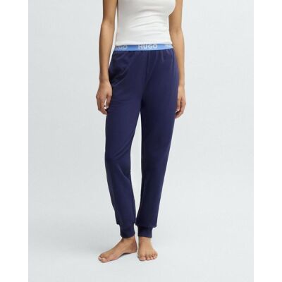 HUGO Loungewear Logo Hose blau Damen - XL female HUGO Loungewear Logo Hose blau Damen - XL female