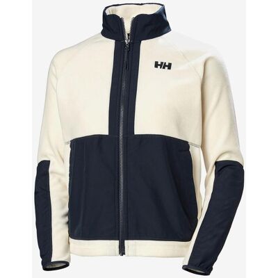 Helly Hansen Rig Fleece Damen Outdoorjacke leicht weiß/blau - M female Helly Hansen Rig Fleece Damen Outdoorjacke leicht weiß/blau - M female