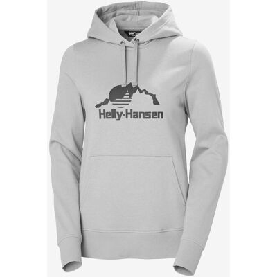 Helly Hansen Nord Graphic Hoodie grau damen - M female Helly Hansen Nord Graphic Hoodie grau damen - M female