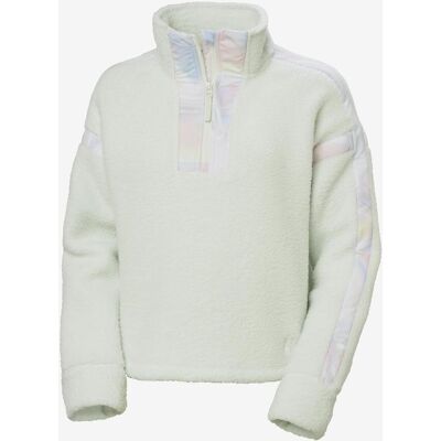 Helly Hansen Imperial Pile Half Zip Fleecejacke grün weiß Damen - M female Helly Hansen Imperial Pile Half Zip Fleecejacke grün weiß Damen - M female