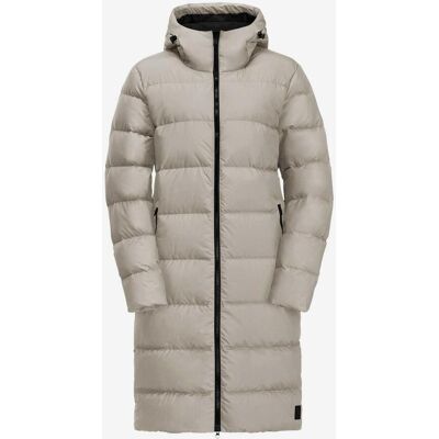 Jack Wolfskin Frozen Palace Coat jacke mit kapuze beige damen - XL female Jack Wolfskin Frozen Palace Coat jacke mit kapuze beige damen - XL female