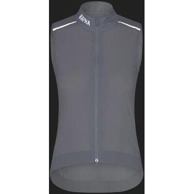 Rapha Pro Team II Weste schwarz grau Damen - L female Rapha Pro Team II Weste schwarz grau Damen - L female