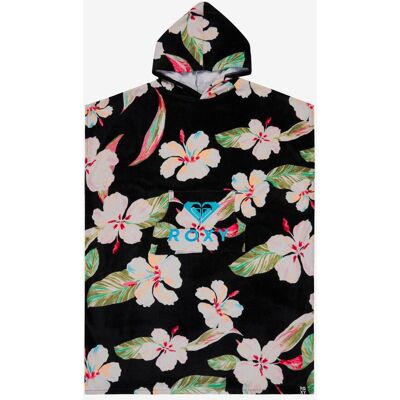 Roxy Stay Magical Printed Damen Poncho schwarz grün rosa female Roxy Stay Magical Printed Damen Poncho schwarz grün rosa female