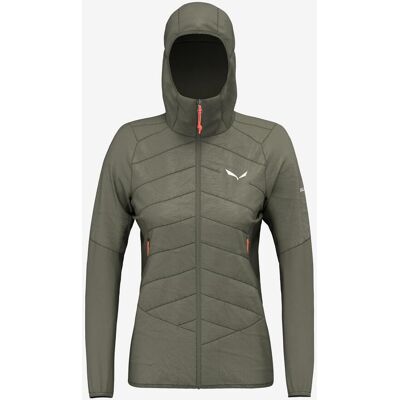 Salewa Ortles Tirol Wool Damen Kapuzenjacke grünrohr - 42 female Salewa Ortles Tirol Wool Damen Kapuzenjacke grünrohr - 42 female