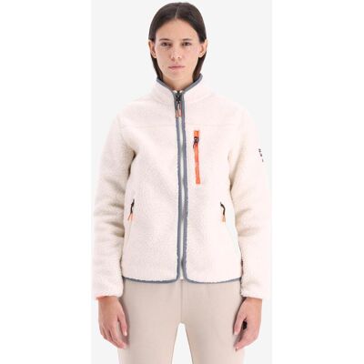 Superdry Outdoor Damen Fleecejacke weiß creme - S female Superdry Outdoor Damen Fleecejacke weiß creme - S female