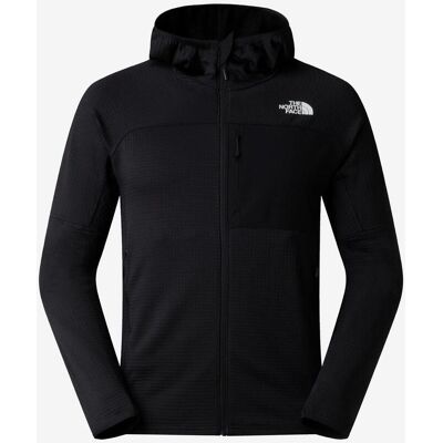 The North Face Polartec Power Grid Damen Kapuzenjacke schwarz - M male The North Face Polartec Power Grid Damen Kapuzenjacke schwarz - M male