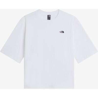 The North Face Essential Simple Dome Boxy Damen T-Shirt weiß - M female The North Face Essential Simple Dome Boxy Damen T-Shirt weiß - M female